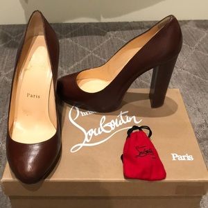 Christian Louboutin Brown Pumps